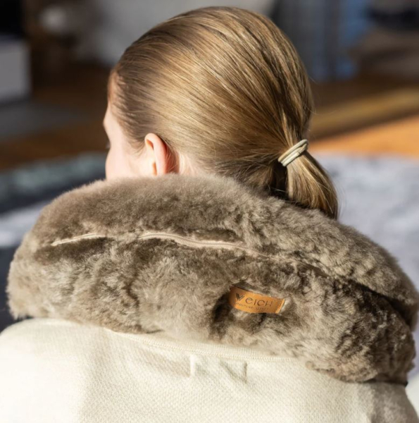 Weich NUCA Nackenwärmflaschen Silver Grey